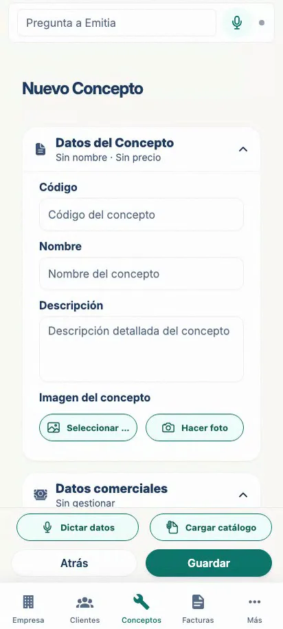Crea un concepto nuevo